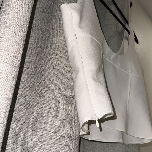 NWOT Zara Front Bows Top - Picture 5 of 5